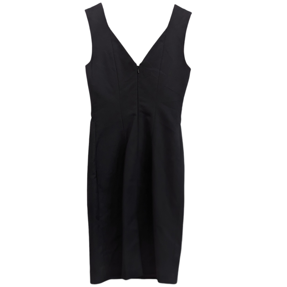 Elie Tahari Black Sheath Dress 0 - Picture 2 of 6